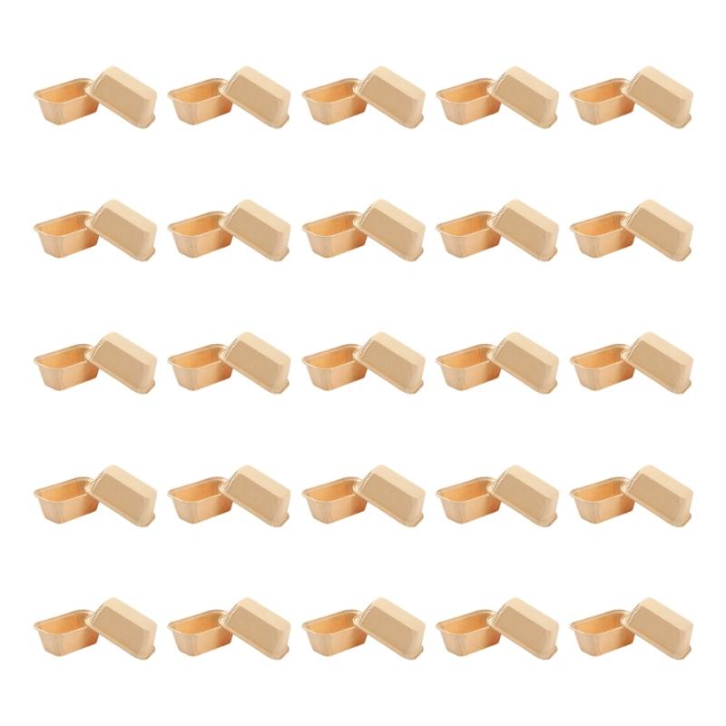 Pack of 50 Oven Safe Baking Cups Heat Resistant Up to 220°C Disposable Paper Muffins Liners for Cupcakes Brownies