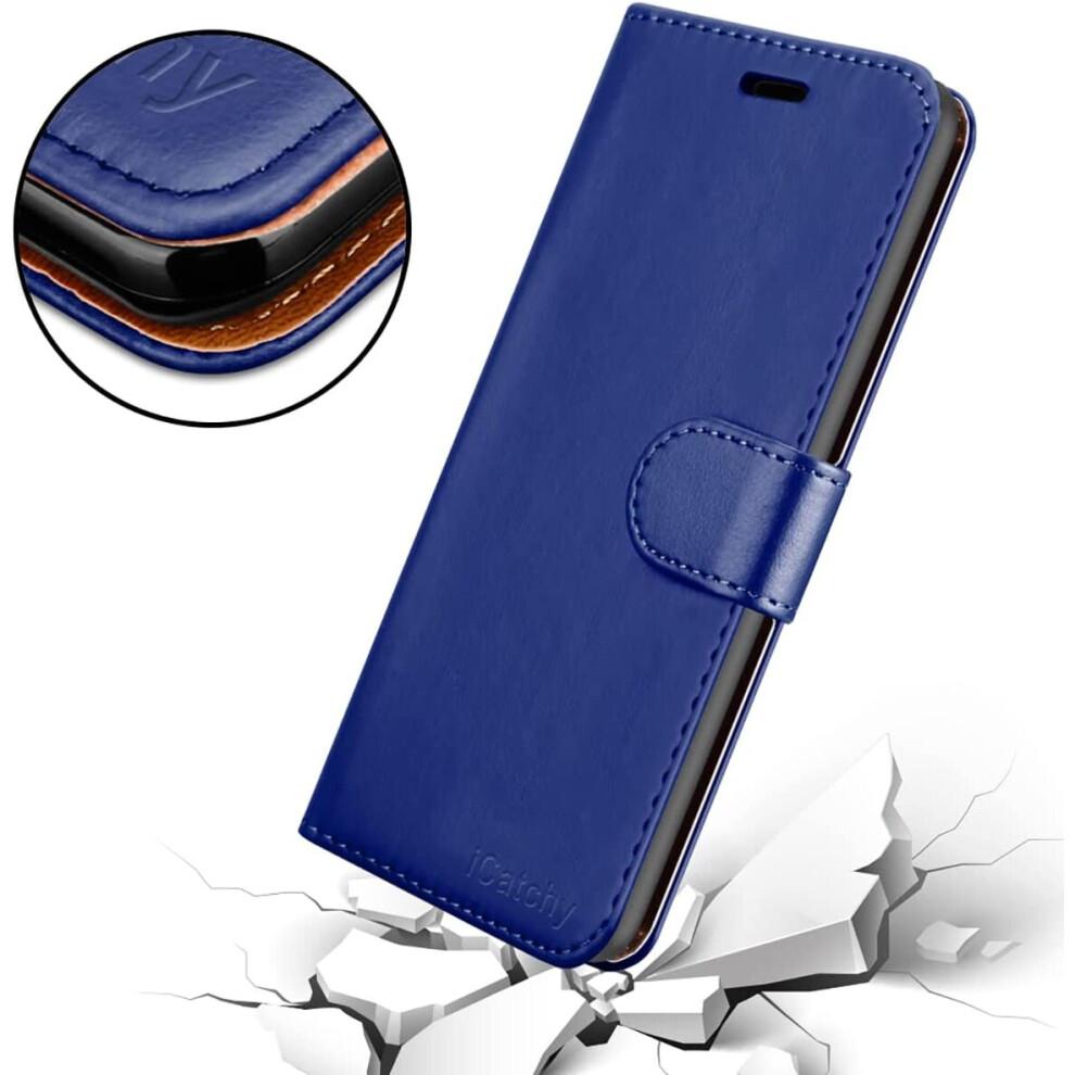 (Blue) Samsung Galaxy A13 4G Phone Wallet Leather Case