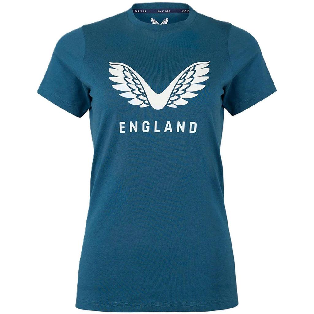 Castore Womens/Ladies England Cotton T-Shirt