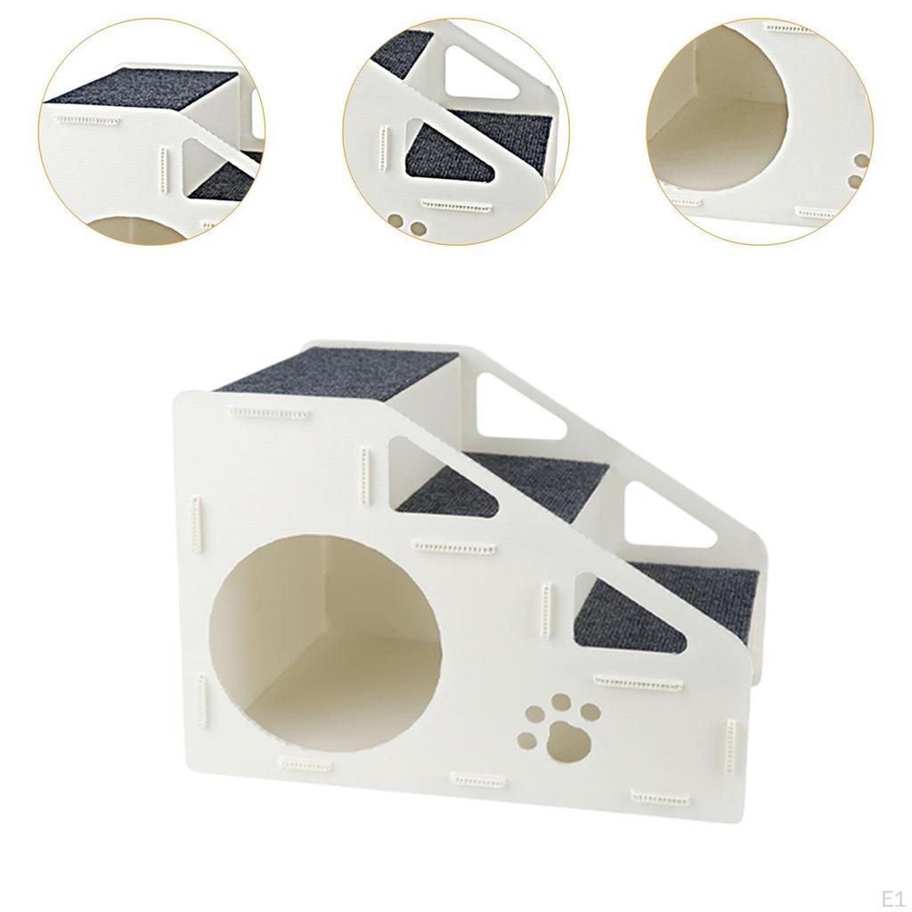 Psí rampa pro domácí mazlíčky, Schůdky pro kočky a psy, Protiskluzový design Vysoký nábytek