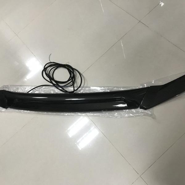 Ford Raptor F150 2015-2020 Carbon Fiber Front Hood Trim with LED Flowing Light