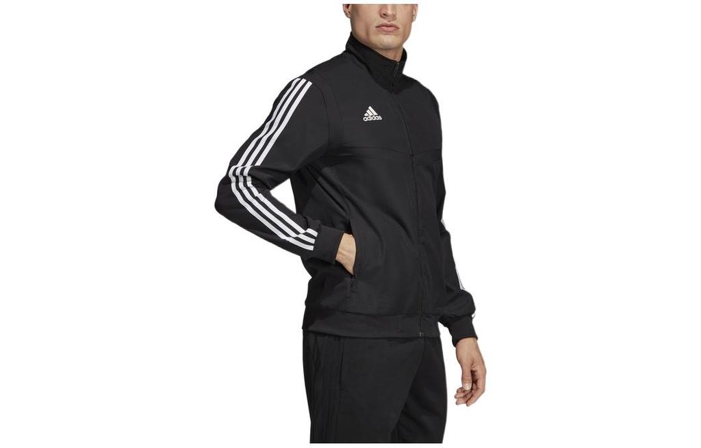 adidas Jackets Men's Black Stand Collar Moderate Other DJ2591