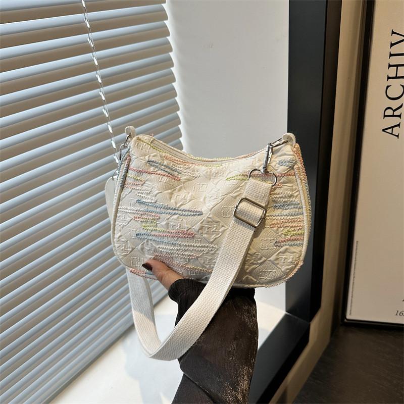 Chic Canvas Crossbody Shoulder Bag For Women Stylish Fall Fashion With Large Capacity