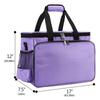 Sewing Accessories Bag Ergonomic Handle Magnetic Closures Multiple Layer Craft Tool Organizers for Home Travel Use