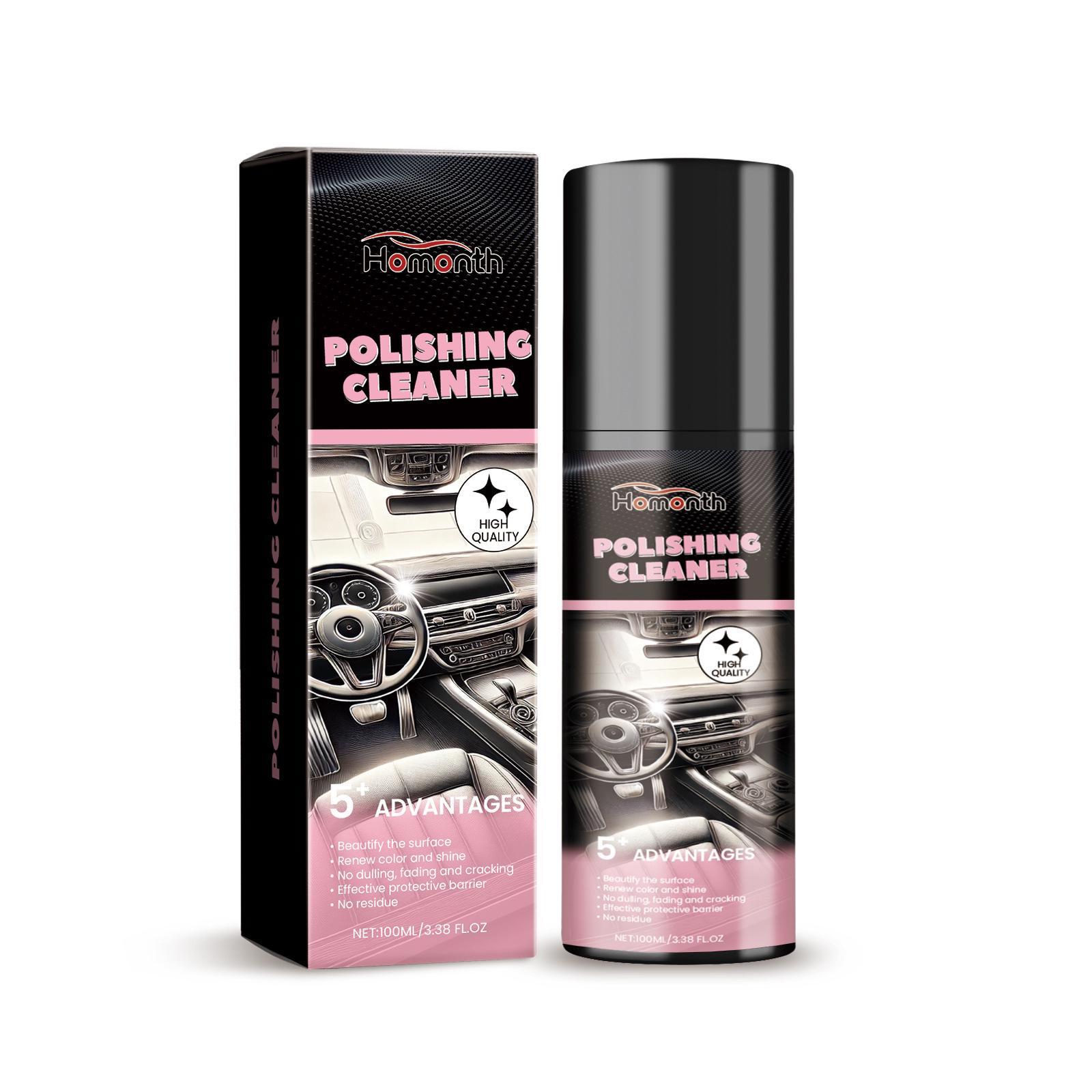 HOMONTH Car Interior Shine & Anti-Stain Polish Agent