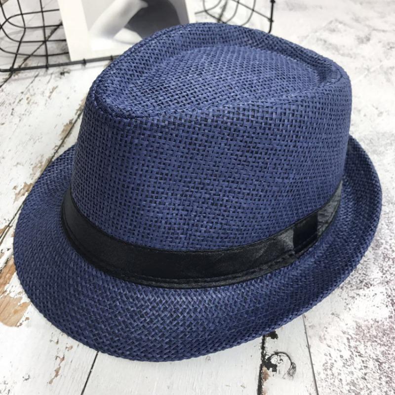 Children Men's Summer Sun Hat Elderly Hat Jazz Hat Outdoor Sun Protection Shade Parent-child Hat