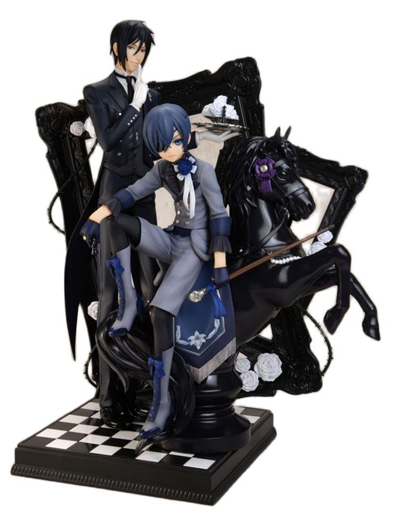 Writing A Notebook Black Artfx J Butler Book Of Circus Ciel Phantomhive Sebastian Michaelis Pvc Action Figure Statue Collection Model Kids Toy Doll