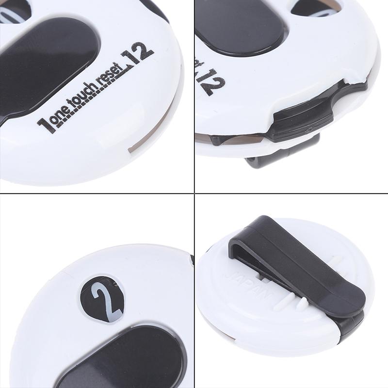 Mini Golf Score Counter Clicker Scorekeeper Scoring Clip On Glove 3Cm Stroke