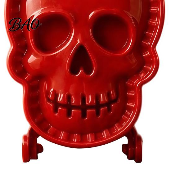 Pocket Pie Press Halloween Hand Mold, Skull Dough Cutter, Reusable Pastry Making Supplies Mini Mold for Holiday Treats Baking Creative Snack Maker