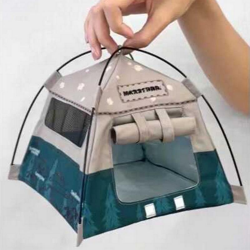1Set Camping Small Tent Model 1:12 Scale Decorative Miniature Scene Accessories Photography Props Toy Gift