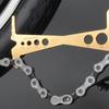 1/2pcs Chain Wear Indicators Checker Bicycles Chain Repair Tool Measuring Ruler Cycling Chain Gauge Measurement Ruler