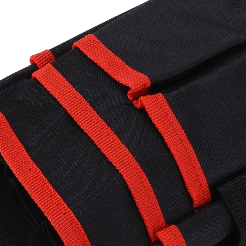 Tool Waist Bag Heavy Duty Oxford Cloth Waist Tool Pouch for Electrician Technician Electrical Maintenance Work