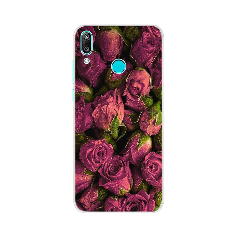 For Huawei Y7 2019 Case Silicone Cartoon TPU Cover Phone Case For Huawei Y7 2019 DUB-LX1 DUB LX1 LX2 LX3 Y 7 Prime Pro 2019 Case