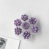 14-Piece Set of Silicone Molds with Succulent Plant and Floral Patterns, Used for Making Scented Candles, Resin Crafts, Soap, C Day Gifts, R