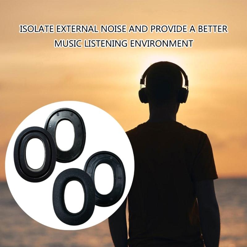 High Performances Replacement Ear Cushions Advanced Sweat Resistant Design For SordinPRO/PROX Earphone Earpads Ear Cover