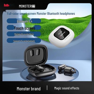 Monster MH22205 Open-Ear Bluetooth Sports Earphones with Touch Control & Waterproofing