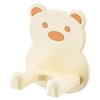 New Cartoon Bear Hair Dryer Storage Rack Wall-mounted, No Drilling Needed for Bathroom