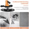 1700W 80-600RPM Plaster Smoothing Tool with Mixing Rod Electric Concrete Trowel Wall Smoothing Polishing Machine