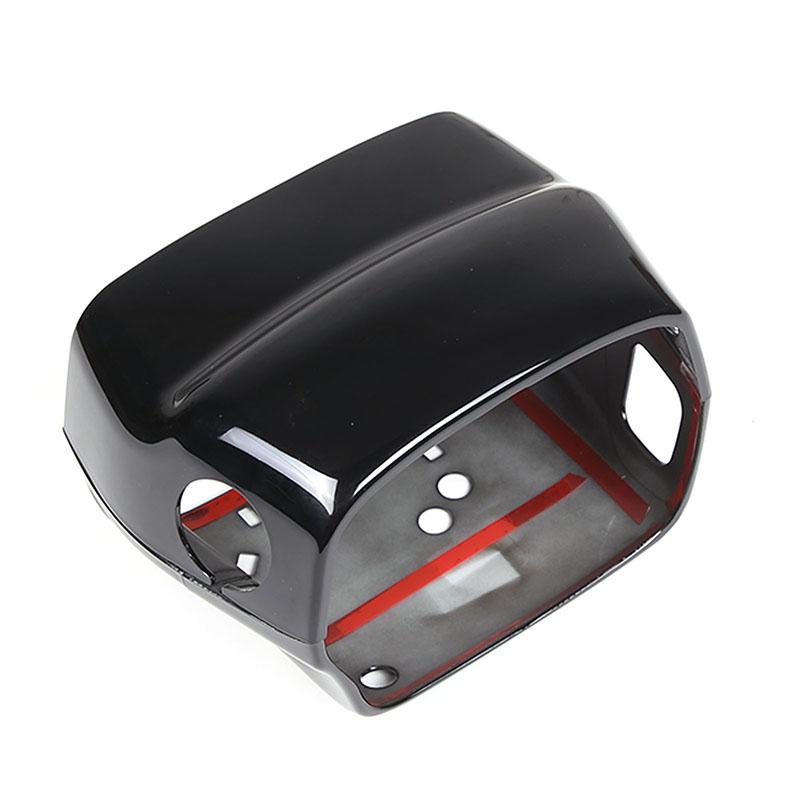 

For Chevrolet Corvette C6 2005-2013 ABS Carbon Fber Steering Wheel Steering Column Base Cover Decorative Sticker Accessories чорний