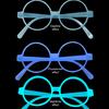 Neon Glow Glasses UV Black Light Absorption Luminous Party Glasses 5 Colors Glow In The Dark Birthday Wedding Decorations Party Supplies