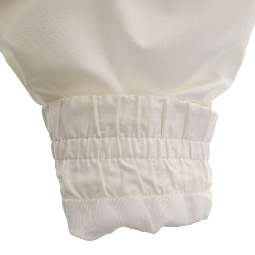 Adidas 80s Vintage Training Windbreaker M White Descente Tricot Lining Men's Used