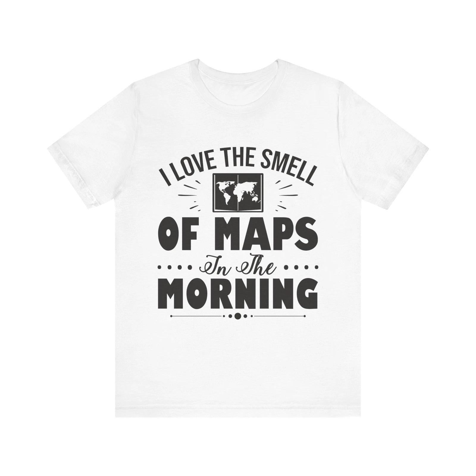 Map Shirt - Land Surveyor Shirt - Map GIft - Map Collector S