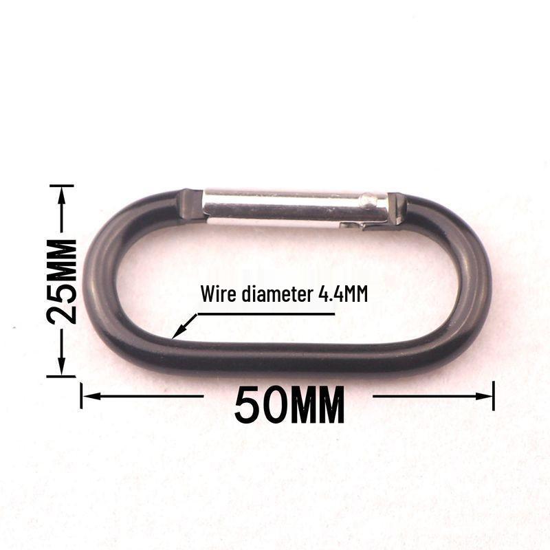 In Stock: Oval Aluminum Alloy Painted Carabiner for Electrophoresis Lane 5
