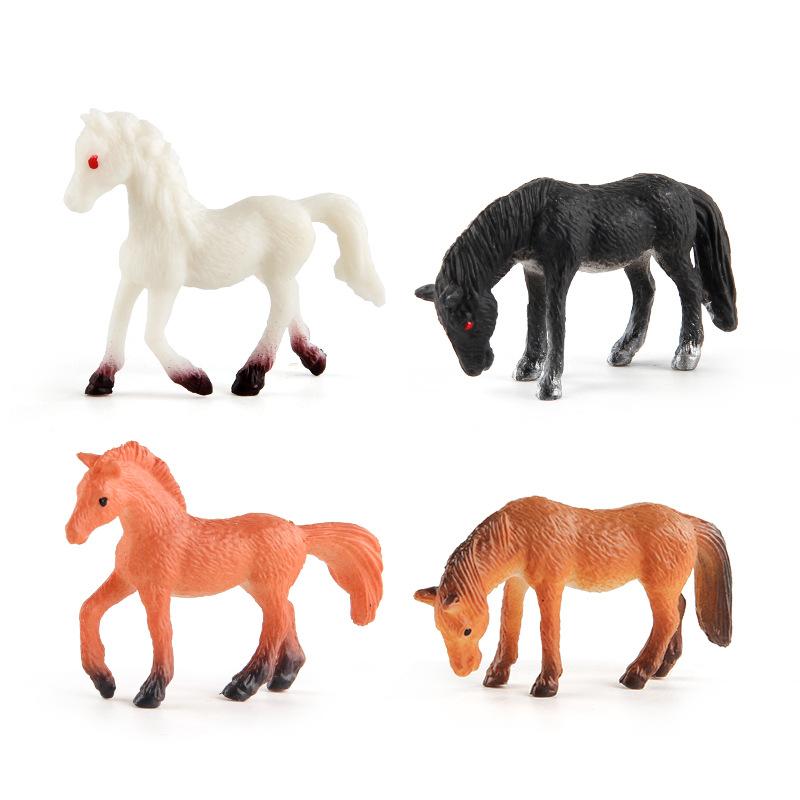 Simulation Frisma Arabian Horse Model Mini 12 World Famous Horse Animal Decoration Static Ornament