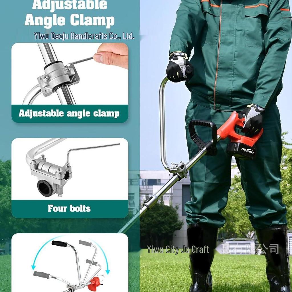 Multi-Functional Cross-Border Trimmer Handle: Lawn Mower & Garden Auxiliary Grip