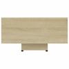 Coffee Table Sonoma Oak 85 X 55 X 31 Cm Particleboard