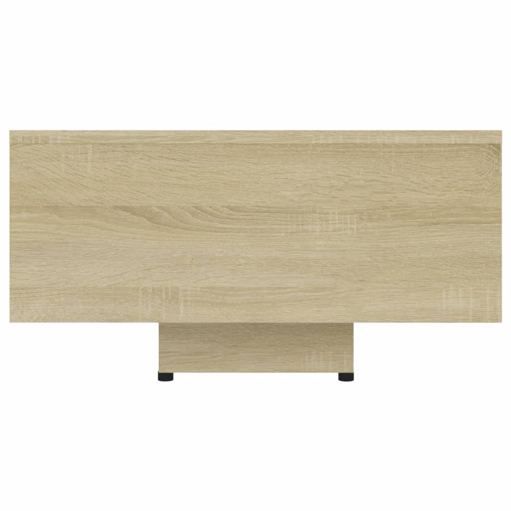 Coffee Table Sonoma Oak 85 X 55 X 31 Cm Particleboard
