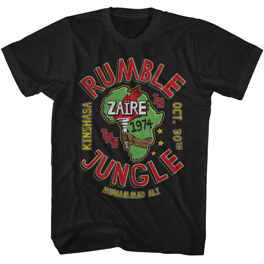 Muhammad Ali Rumble In The Jungle Kinshasa Oct 30th Zaire 1974 Men T Shirt S