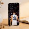 Basketball-Star Stephen Curry Handyhülle Für Samsung S25,S24,S21,S22,S23,S30,Ultra,S20,Plus,Fe,Lite,Note,10,Schwarze Abdeckung