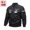 Air Force MA1 Pilot Jacket Men's Heavy Industry Embroidered Baseball Eagle Coat Work Trendy
