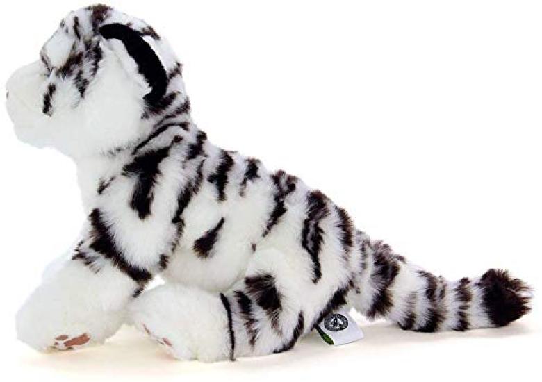 Carolata White Tiger Plush Toy (BabyRealistic Animal FamilySoft Touch) Realistic Animal Toy Doll Gift Present Birthday (Twice Tested)  Christmas
