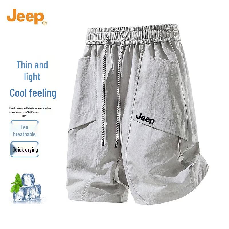 JEEP Men s Lightweight Quick-Dry Cargo Shorts XL