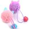 4pcs Plush Mouse Cat Teasing Balls for Indoor Play - Soft Engaging Exercise Toys for Kittens, Active Fun Playthings