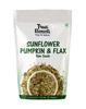 Rohe Sonnenblumen-, Kürbis- und Leinsamen (150 gr), Sonnenblumenkürbis und Leinsamen, wahre Elemente
