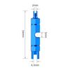 - Mountain Road Bike Schrader Presta Valve Removal Wrench Core Tools (Blue)