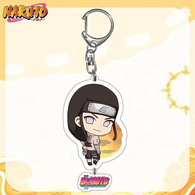 Anime Naruto Acryl Schlüsselanhänger Mithelfer Uzumaki Naruto Cartoon Schlüsselanhänger
