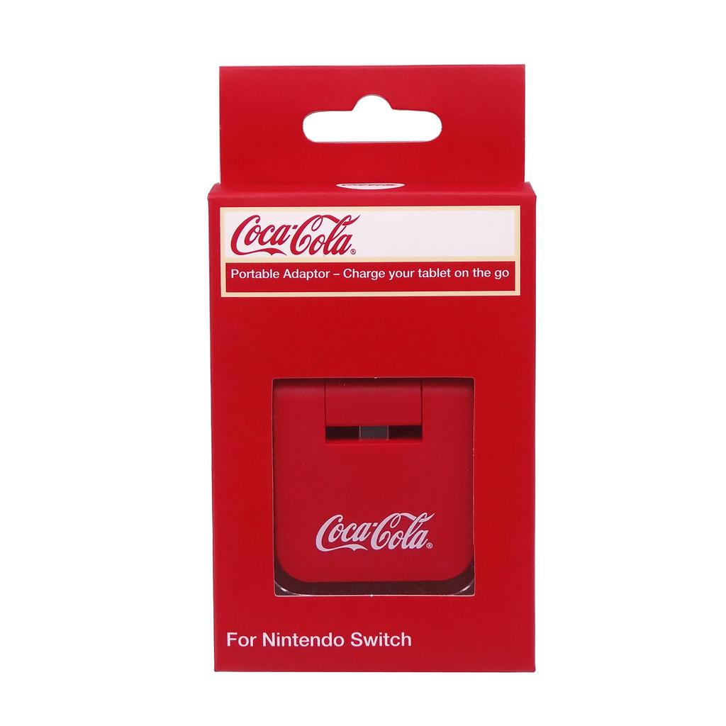 Prif Nintendo Switch Portable Charging Dock CocaCola Switch Charging Stand Licensed Product USB-C Coca-Cola