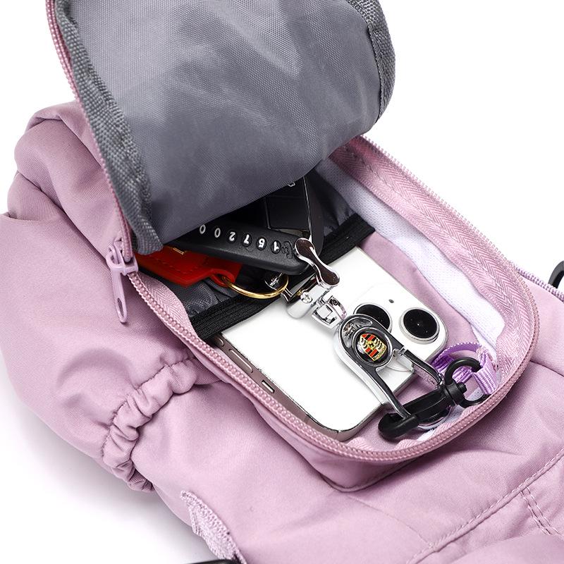 Unisex Lightweight Crossbody Bag: Mobile Phone, Water Bottle, and Sports Travel Shoulder Bag.
