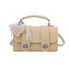 Street Style Small Pu Shoulder Bag With Stitching For Daily Casual Wear