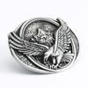 Men's Punk Cowboy Western-Style Belt Buckle – Mountain Eagle Design