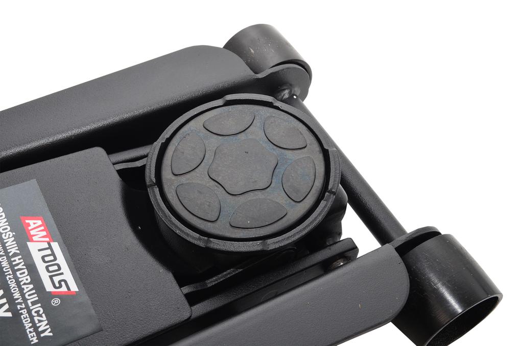 Awtools Dźwignik "Żaba" Niskoprofilowa 2,5T Podwójny Tłok + Pedał + Uchwyt 75-505Mm