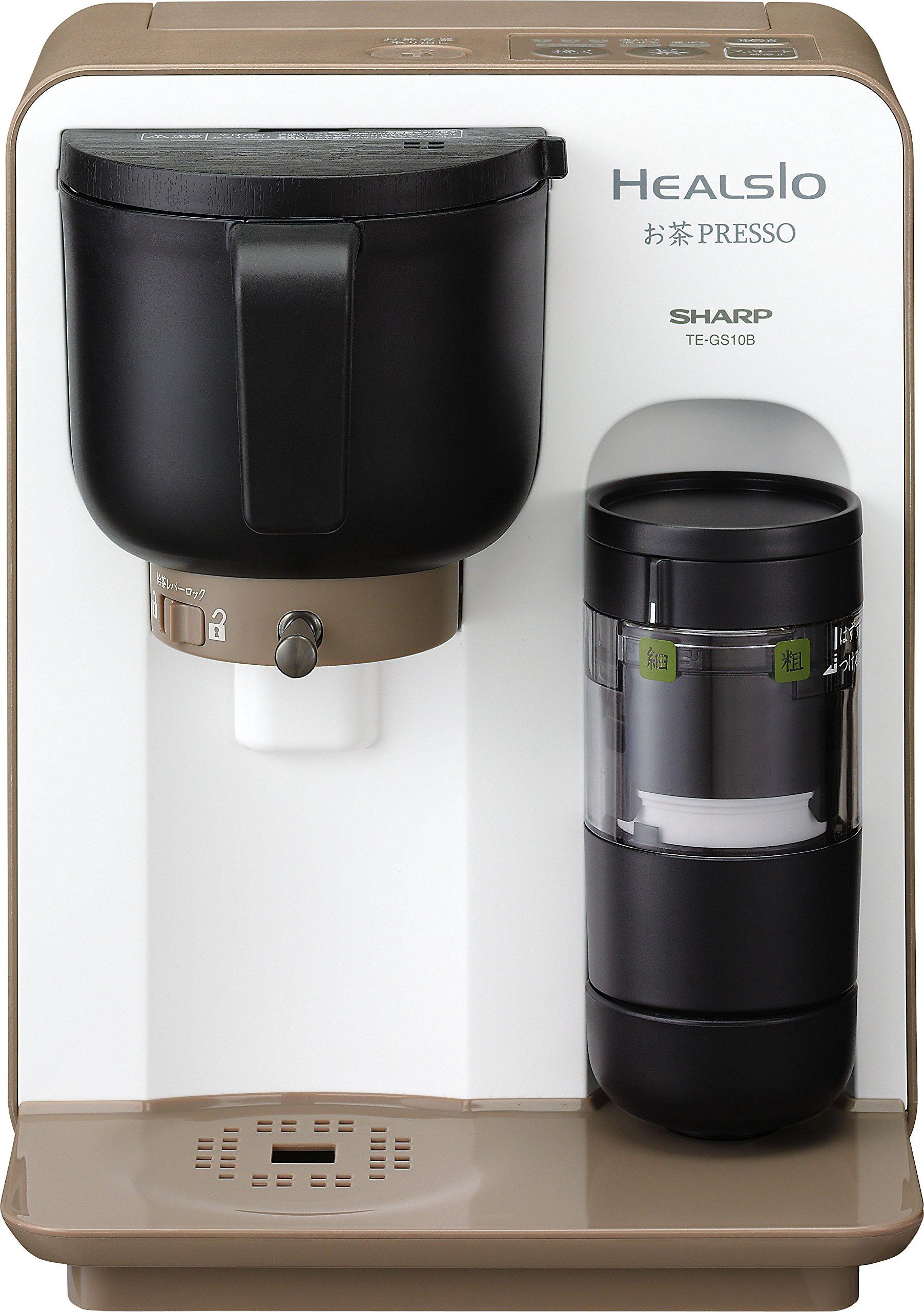 

Sharp HEALSIO Tea Presso Brown Standard Type TE-GS10B-T