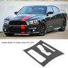 Carbon Fiber Central Control Gear Panel Decoration for Dodge Charger 2011-2014 Car PartAutomatic Gear