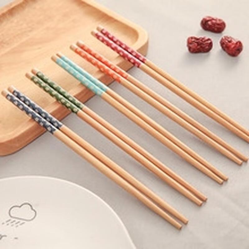 Kamelie Haushalt Keramik Essstäbchen, 10-Paar Set