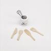 Wooden Kitchen Fork Metal Whisk Jar Set Dollhouse Miniatures 1:12 Accessories