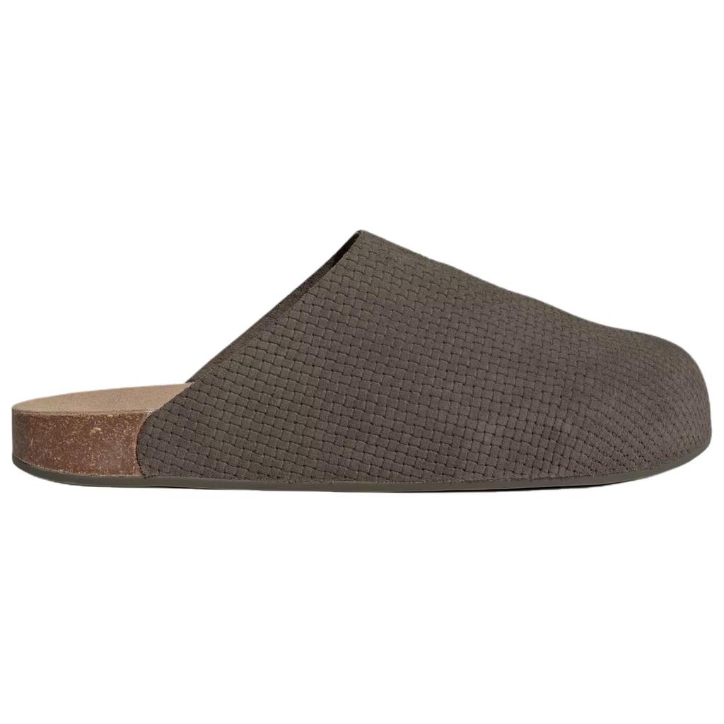 Adidas Originals Adimule Comfortable Versatile Open-Toe Slippers Unisex Footwear Gray Brown KK4742